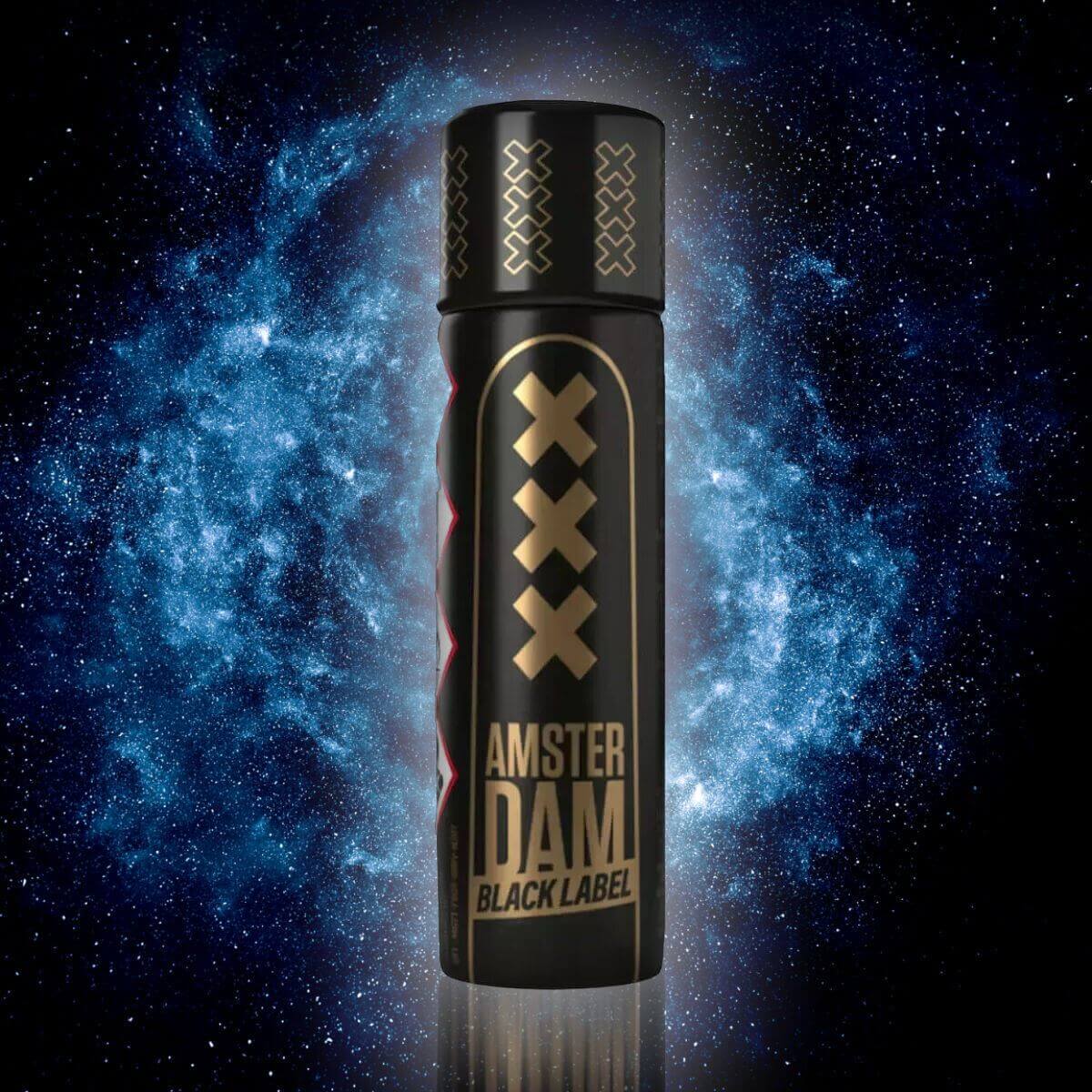 Poppers Amsterdam Tall Black Label - Purest Amyl Lederreiniger Express