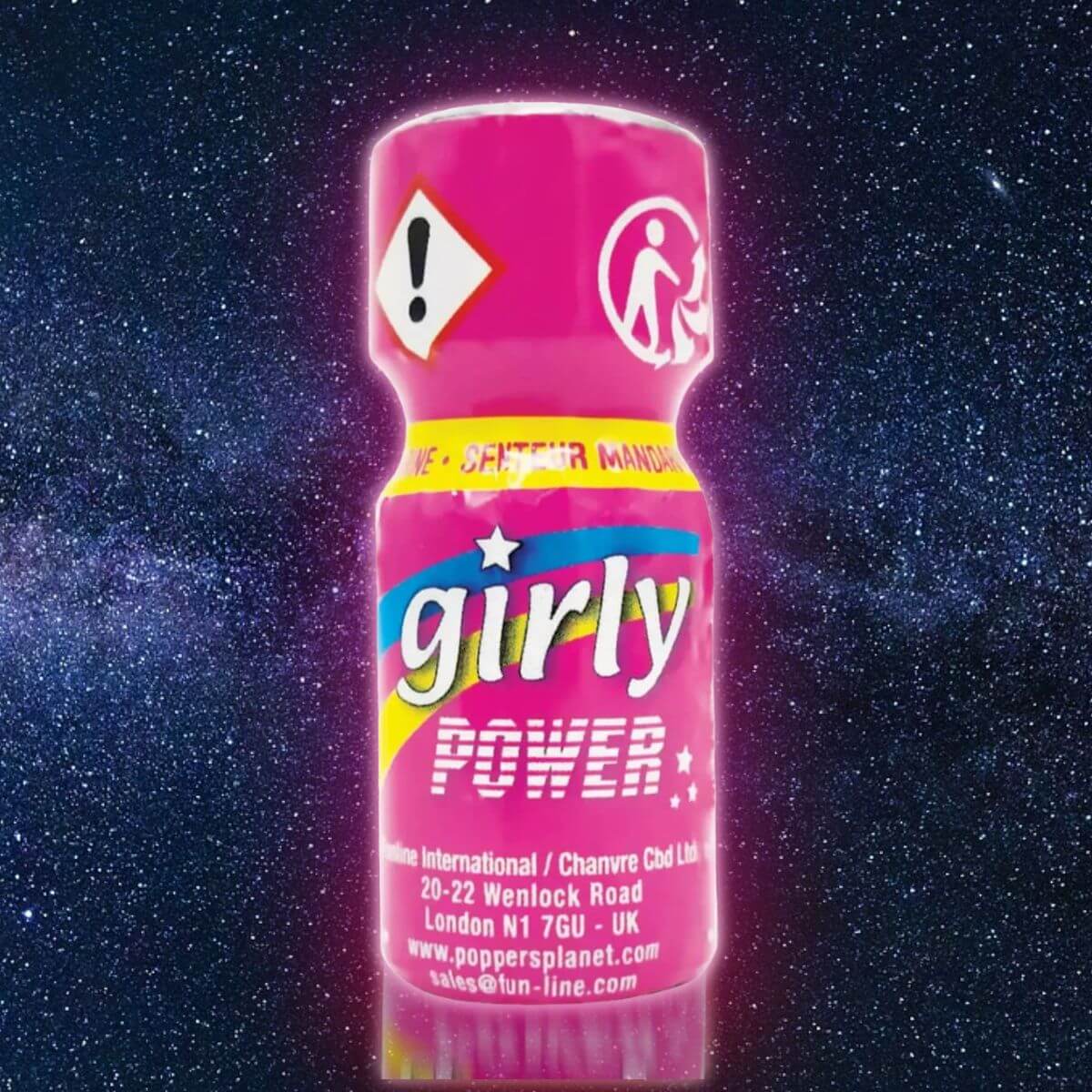 Poppers für Frauen Girly Power Mandarine Lederreiniger Express
