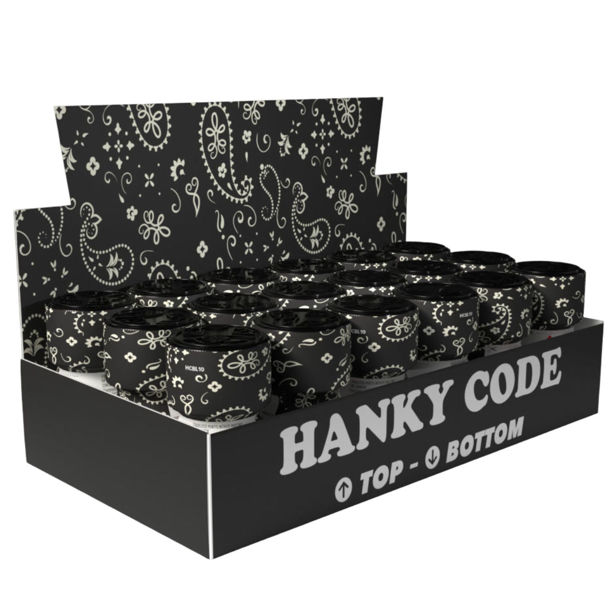 Hanky Code Poppers Black Small