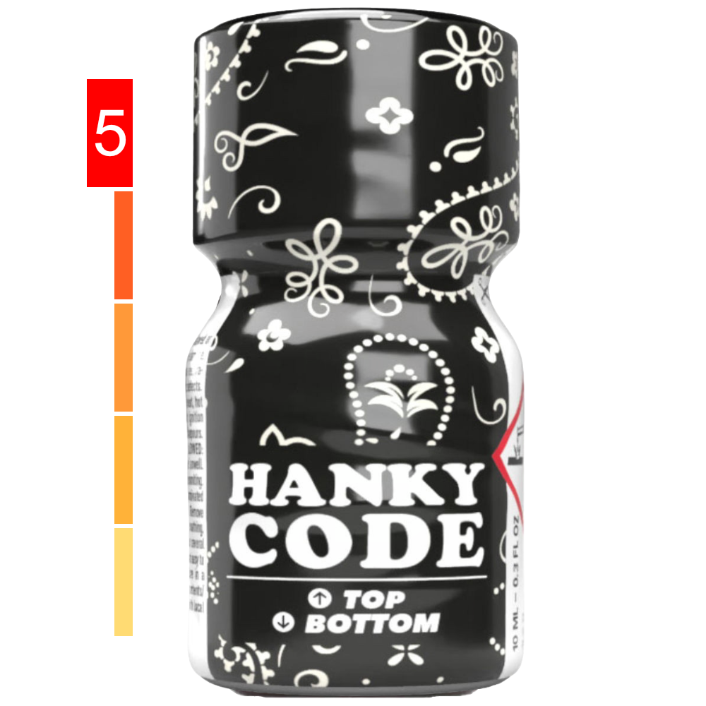Hanky Code Poppers Black Small