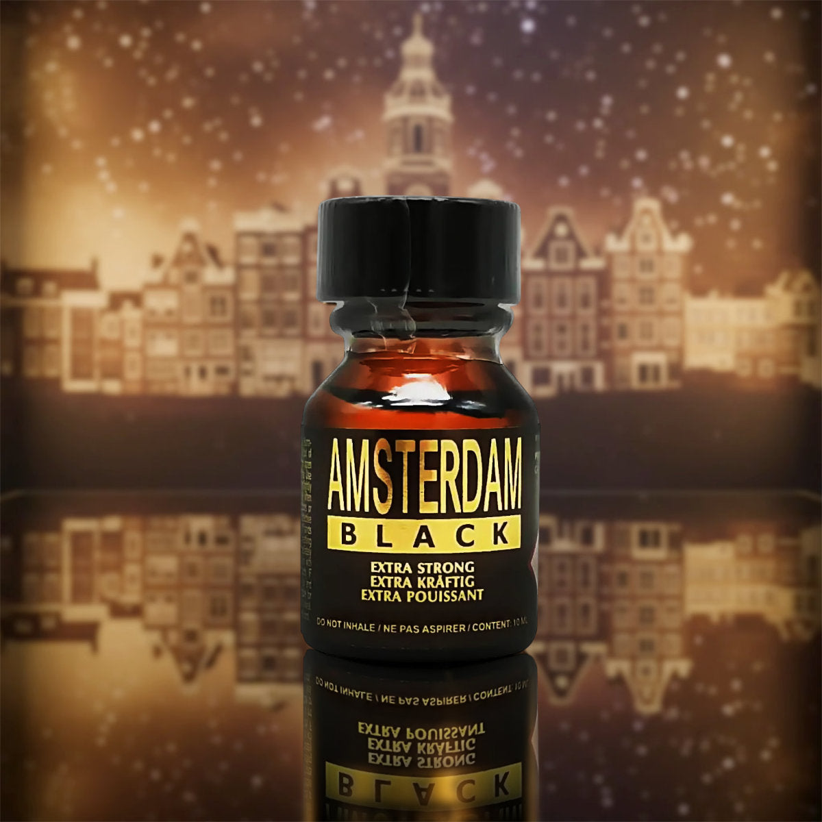 Amsterdam Black Small Extra Strong