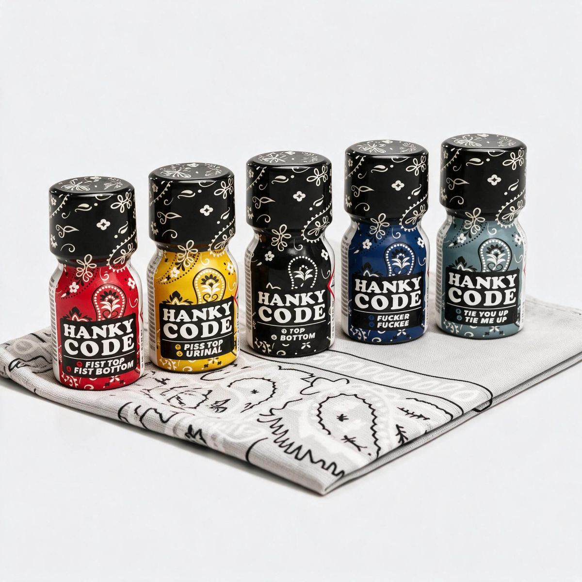 Hanky Code Poppers Blue Small