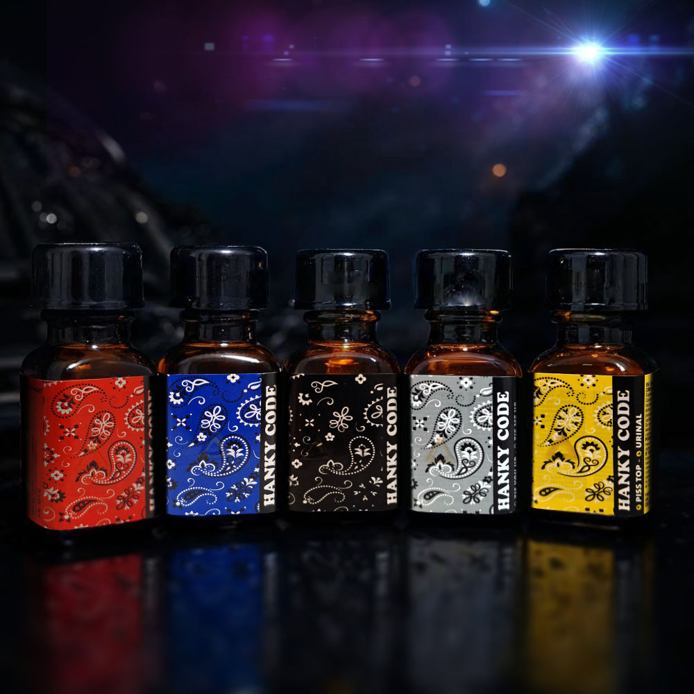 Hanky Code Poppers Yellow