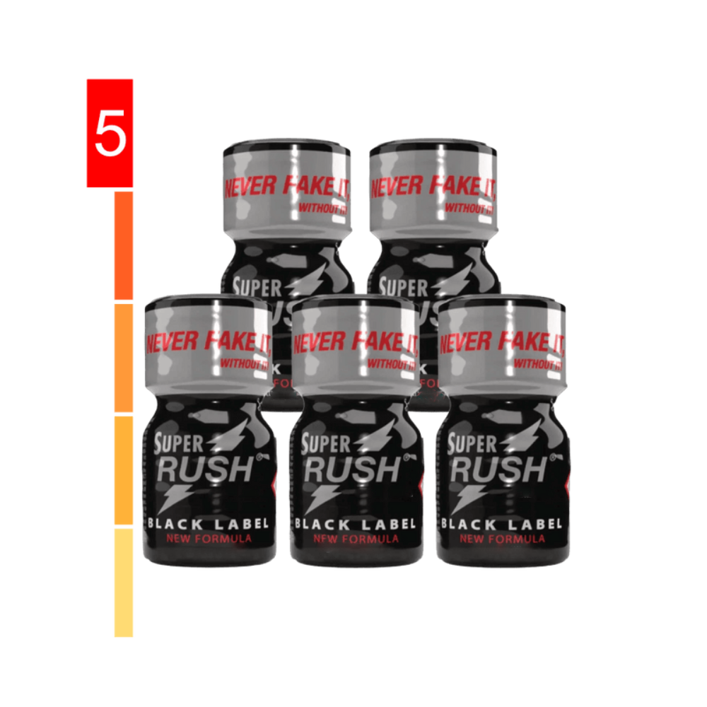 SUPER RUSH Black 5x