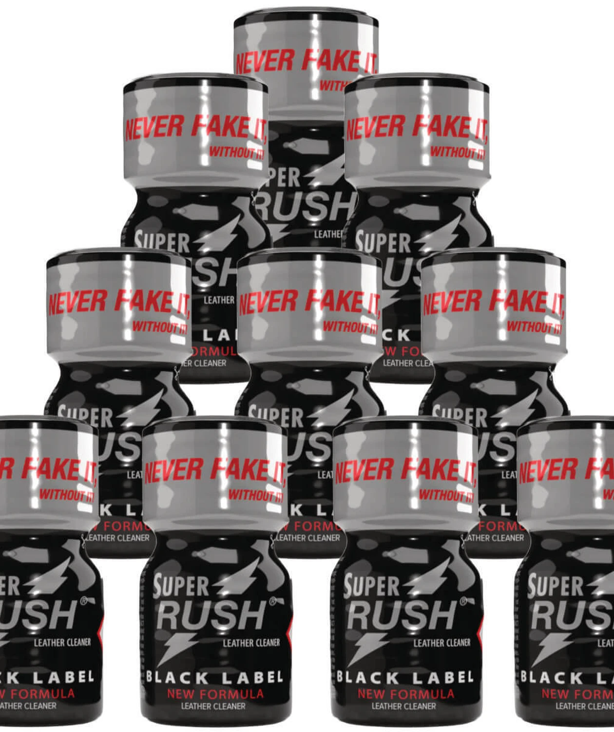 SUPER RUSH Black 10x vergrößert