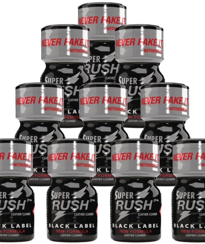 SUPER RUSH Black 10x