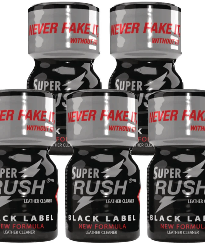 SUPER RUSH Black 5x